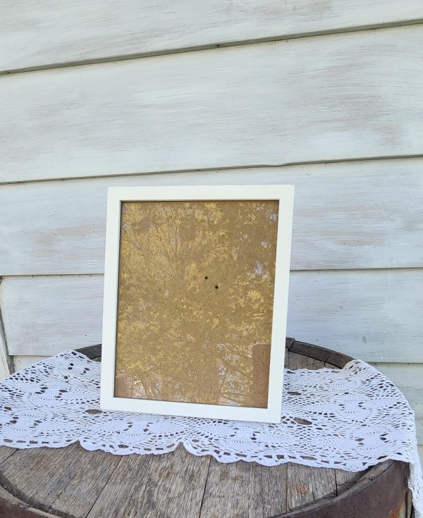 8x10 White Frame