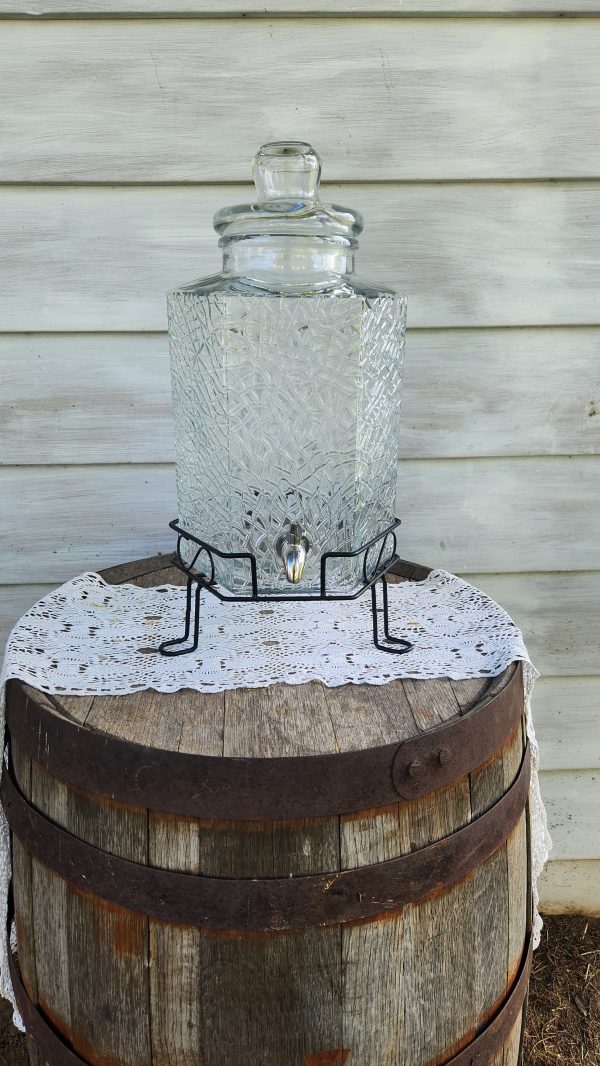 Glass Beverage Dispenser