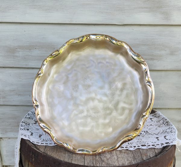 Mother of Pearl Claw Foot Tray