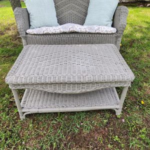 Wicker Cocktail Table (A)