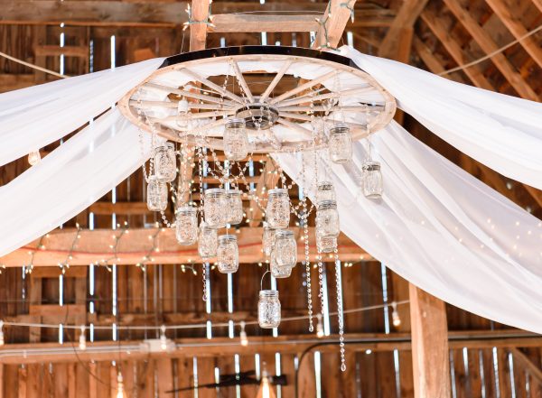 Wagon Wheel Chandelier