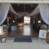 White Chiffon Ceiling Drapes - Image 3