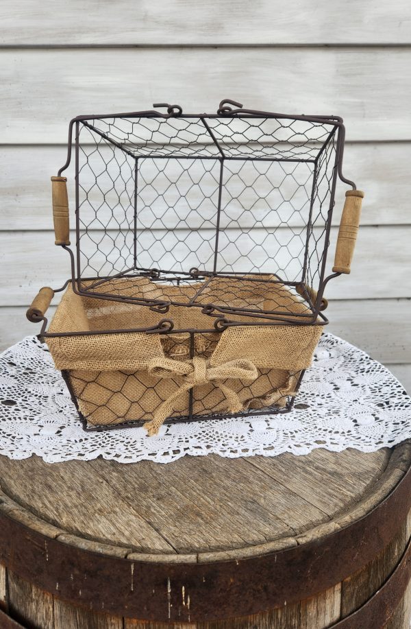Chicken Wire Baskets / Handles