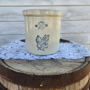 Vintage Crown Crock