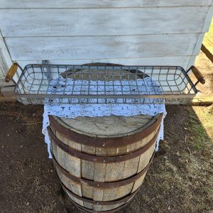 Long Basket with Handles