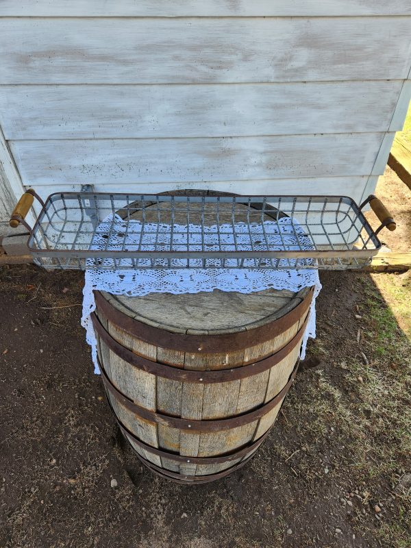 Long Basket with Handles