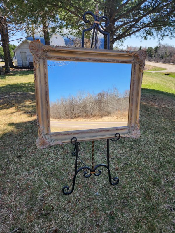 Antique Light Gold Mirror
