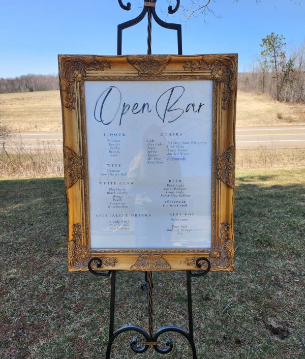 Antique Gold Scalloped Frame