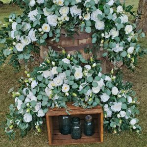 Silk Flower Arch -A